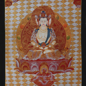 4 Headed white Buddha